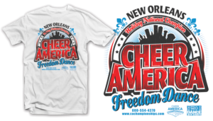 Cheer America New Orleans Holiday National Champion T-Shirt