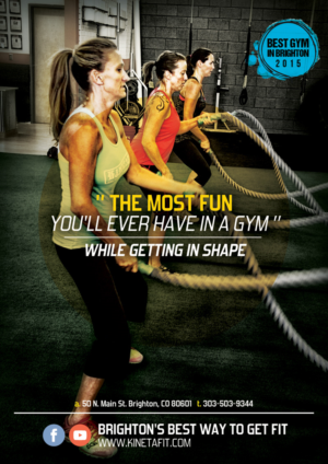 Kinetafit Bootcamp Schedule Flyer | Flyer-Design von alessandroevge