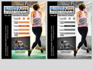 Design de Flyer par LeonFX pour Kinetafit | Design : #11361490