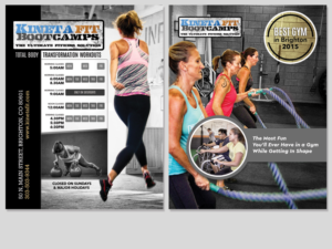 Flyer Design by LeonFX for Kinetafit | Design #11365379