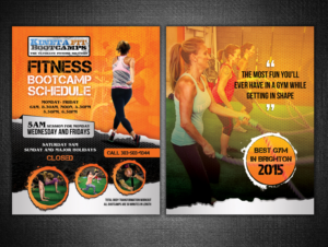 Design de Flyer par debdesign pour Kinetafit | Design : #11361285