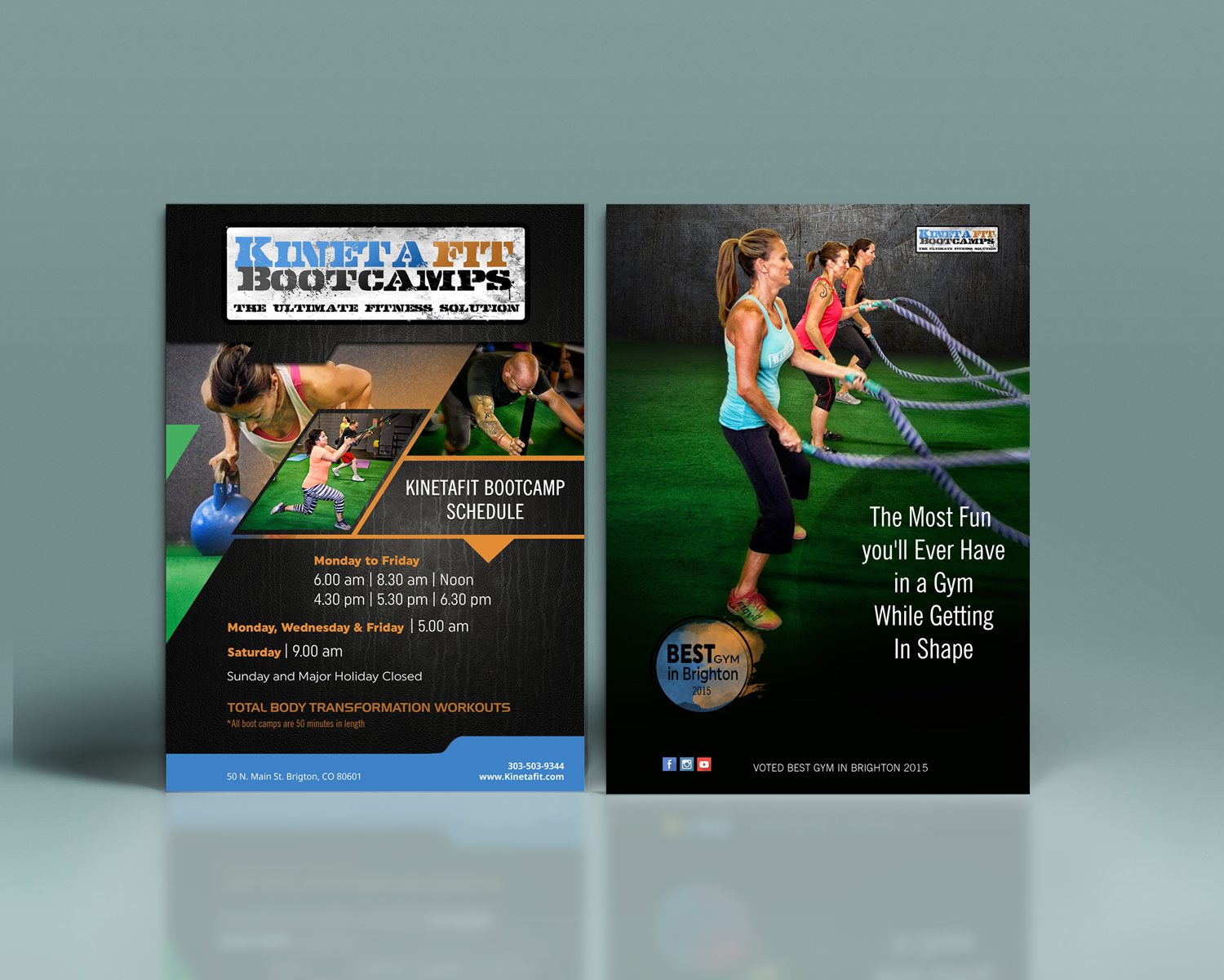 Design de Flyer par Gfx.26™ pour Kinetafit | Design : #11376986