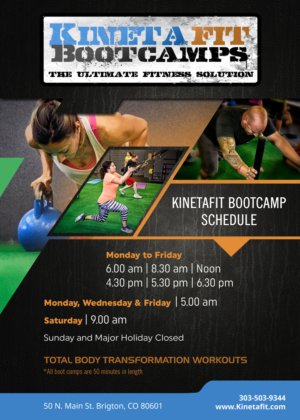 Flyer Design by Gfx.26™ for Kinetafit | Design #11392860