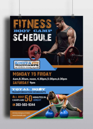 Design de Flyer par creative.bugs pour Kinetafit | Design : #11352936