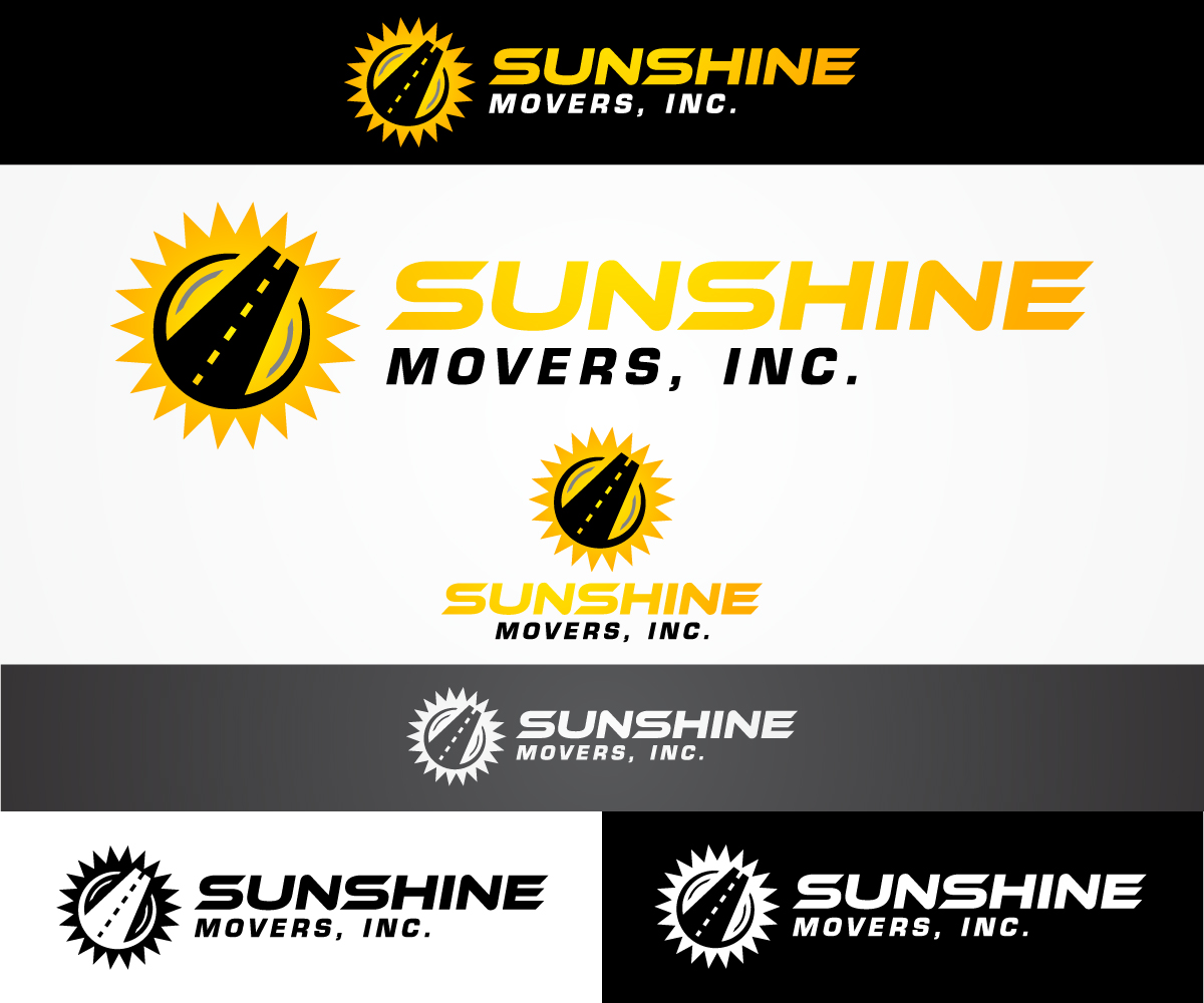 Logo-Design von sangeloenriquez für Sunshine Movers, Inc. | Design #11356270