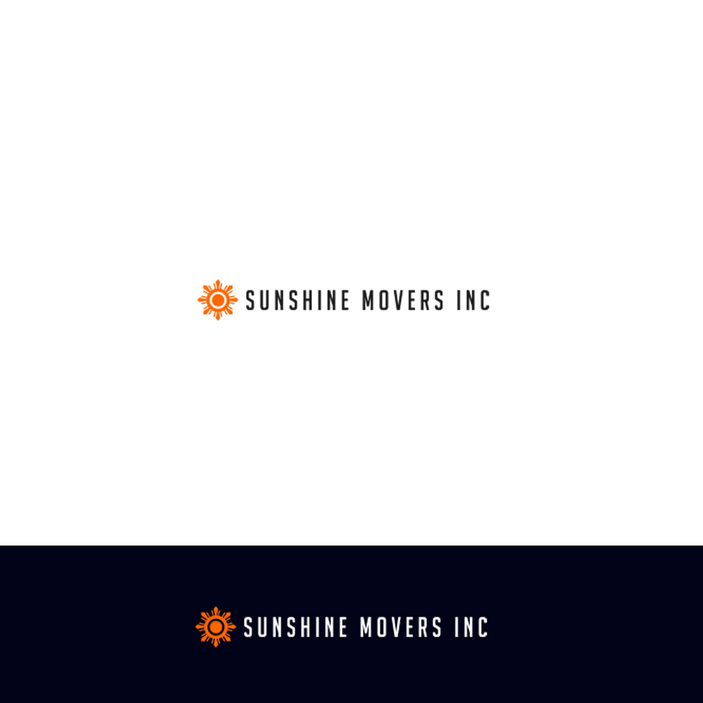 Logo Design by WHATZHITOOYA for Sunshine Movers, Inc. | Design #11459818