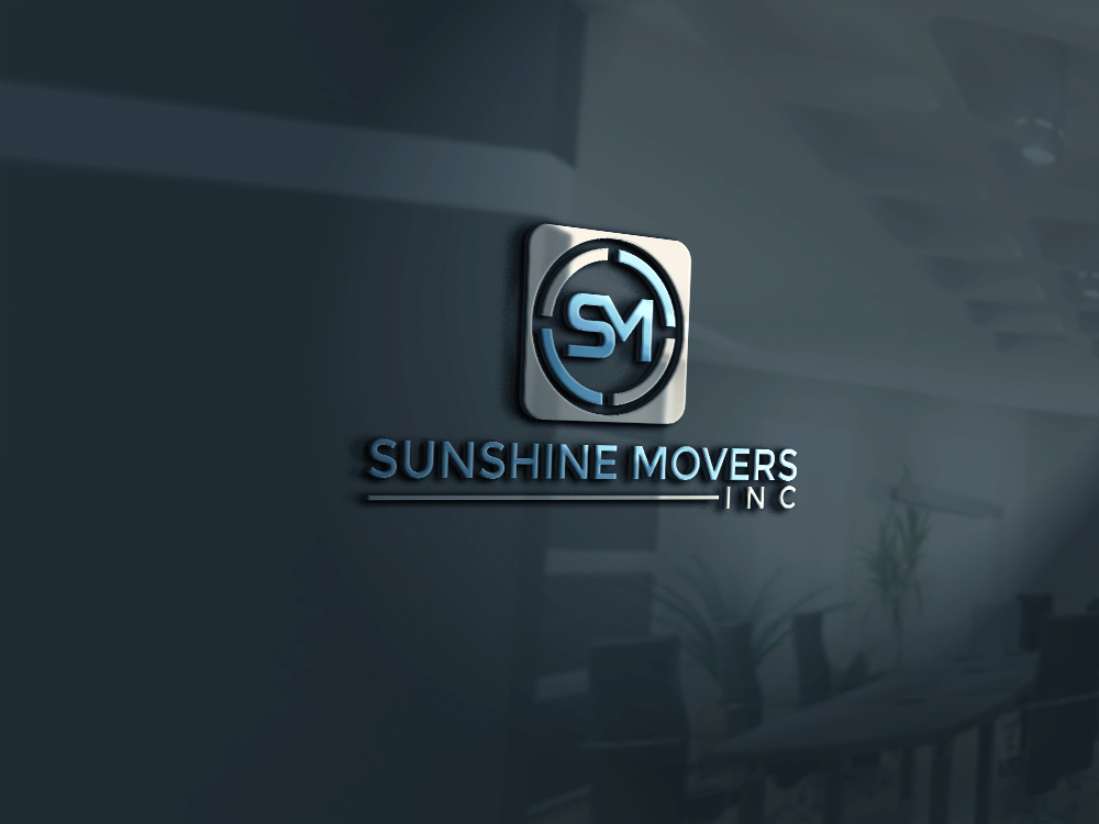 Logo Design by DESIGN Services JK for Sunshine Movers, Inc. | Design #11367913