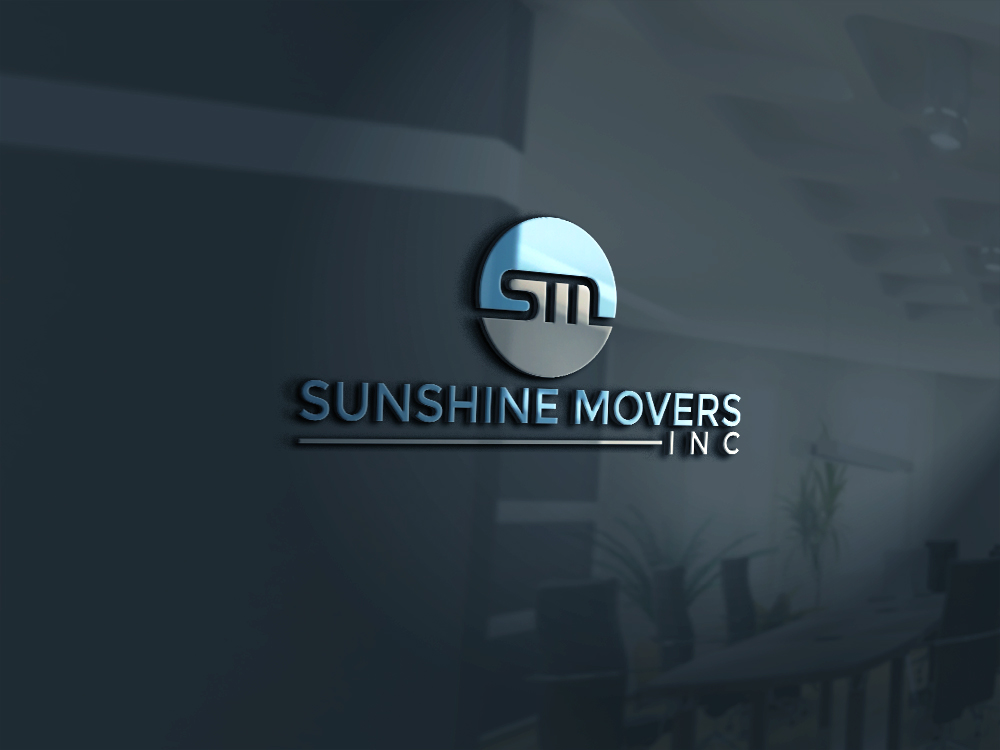 Logo Design by DESIGN Services JK for Sunshine Movers, Inc. | Design #11367926