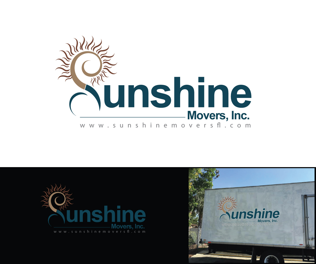 Logo Design by e-graphics for Sunshine Movers, Inc. | Design #11358539