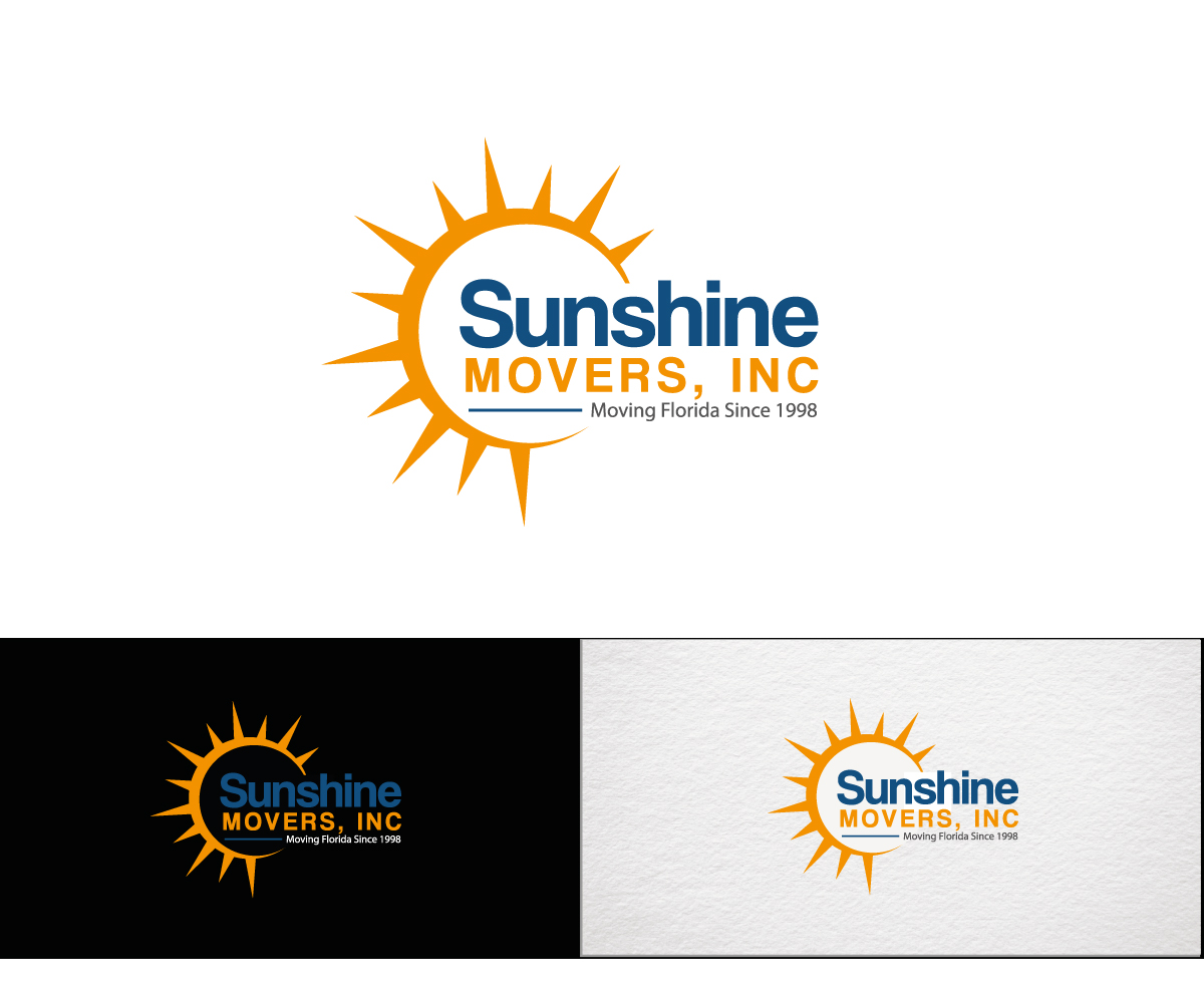 Logo Design by e-graphics for Sunshine Movers, Inc. | Design #11360340