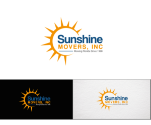 Logo Design by e-graphics for Sunshine Movers, Inc. | Design: #11360340