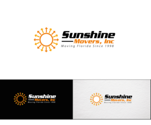 Logo Design by e-graphics for Sunshine Movers, Inc. | Design: #11360341