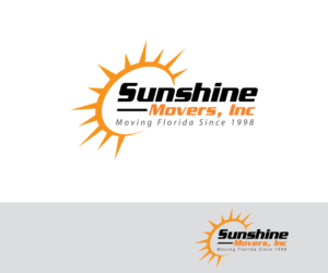 Logo Design by e-graphics for Sunshine Movers, Inc. | Design: #11360342