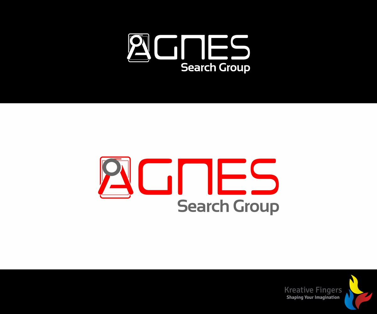 Diseño de Logo por Kreative Fingers para Agnes Search Group | Diseño #11364382