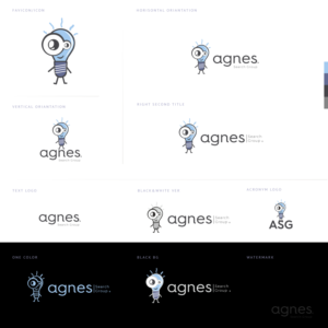 Logo-Design von Siltan für Agnes Search Group | Design: #11544589