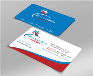 Diseño de Tarjeta de Presentación por Harshan para Wise Investors Australia Pty Ltd | Diseño: #2341940