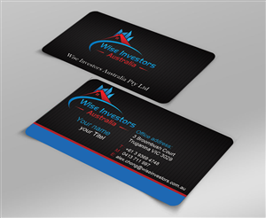 Diseño de Tarjeta de Presentación por Harshan para Wise Investors Australia Pty Ltd | Diseño: #2342003