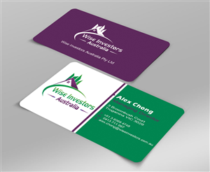 Diseño de Tarjeta de Presentación por Harshan para Wise Investors Australia Pty Ltd | Diseño: #2354978