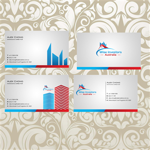 Diseño de Tarjeta de Presentación por junaid ahmad para Wise Investors Australia Pty Ltd | Diseño: #2345427
