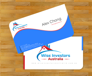 Diseño de Tarjeta de Presentación por Osama Bin Ishrat para Wise Investors Australia Pty Ltd | Diseño: #2331017