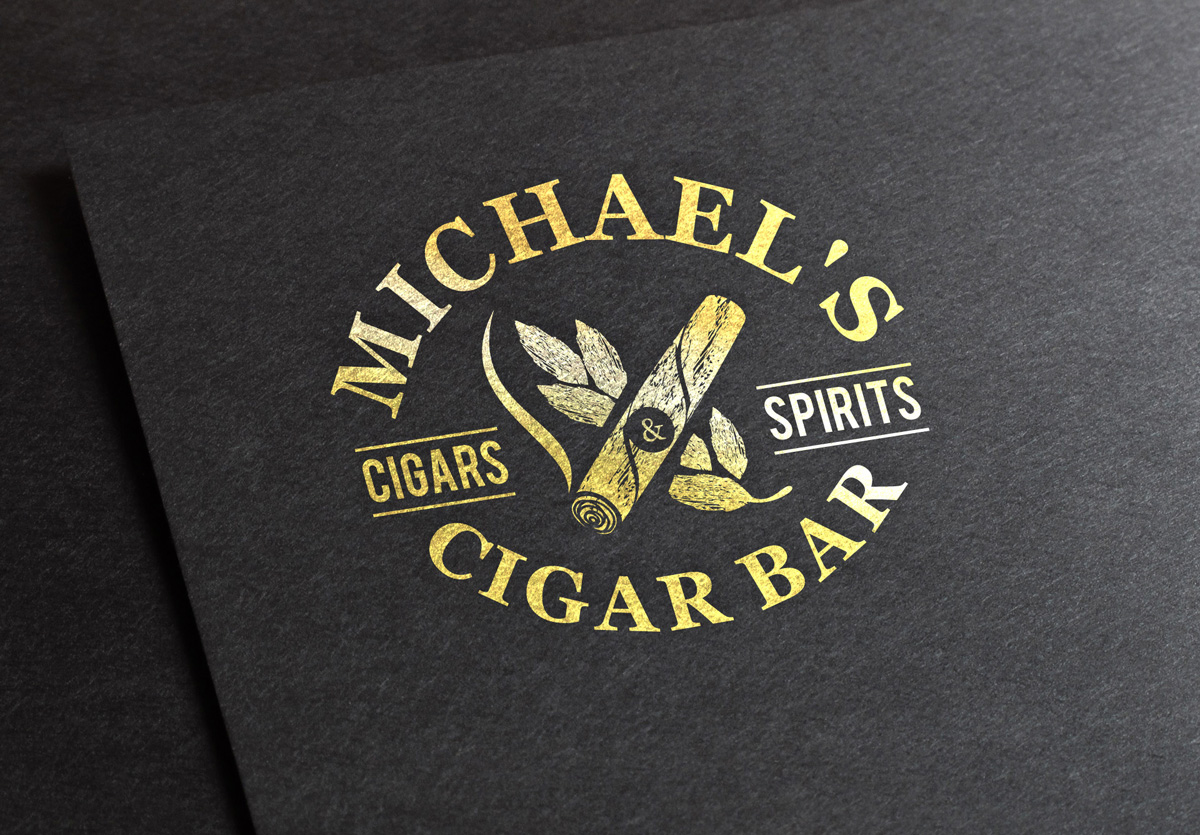 Logo Design by torodes77 for Michael's Cigar Bar | Design #11361544