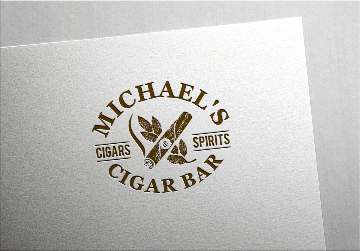 Logo Design by torodes77 for Michael's Cigar Bar | Design #11361545