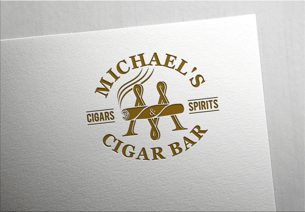 Logo Design by torodes77 for Michael's Cigar Bar | Design #11362739