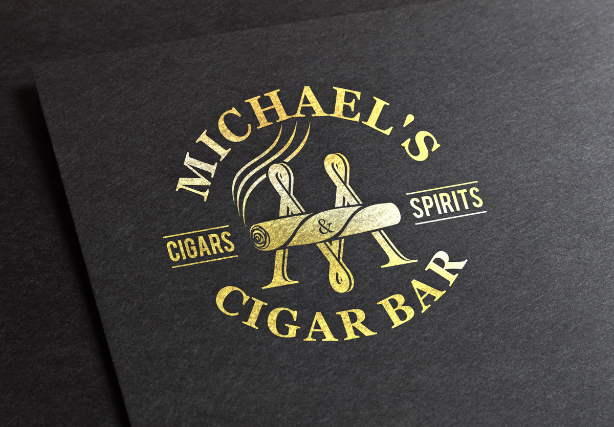 Logo Design by torodes77 for Michael's Cigar Bar | Design #11362740