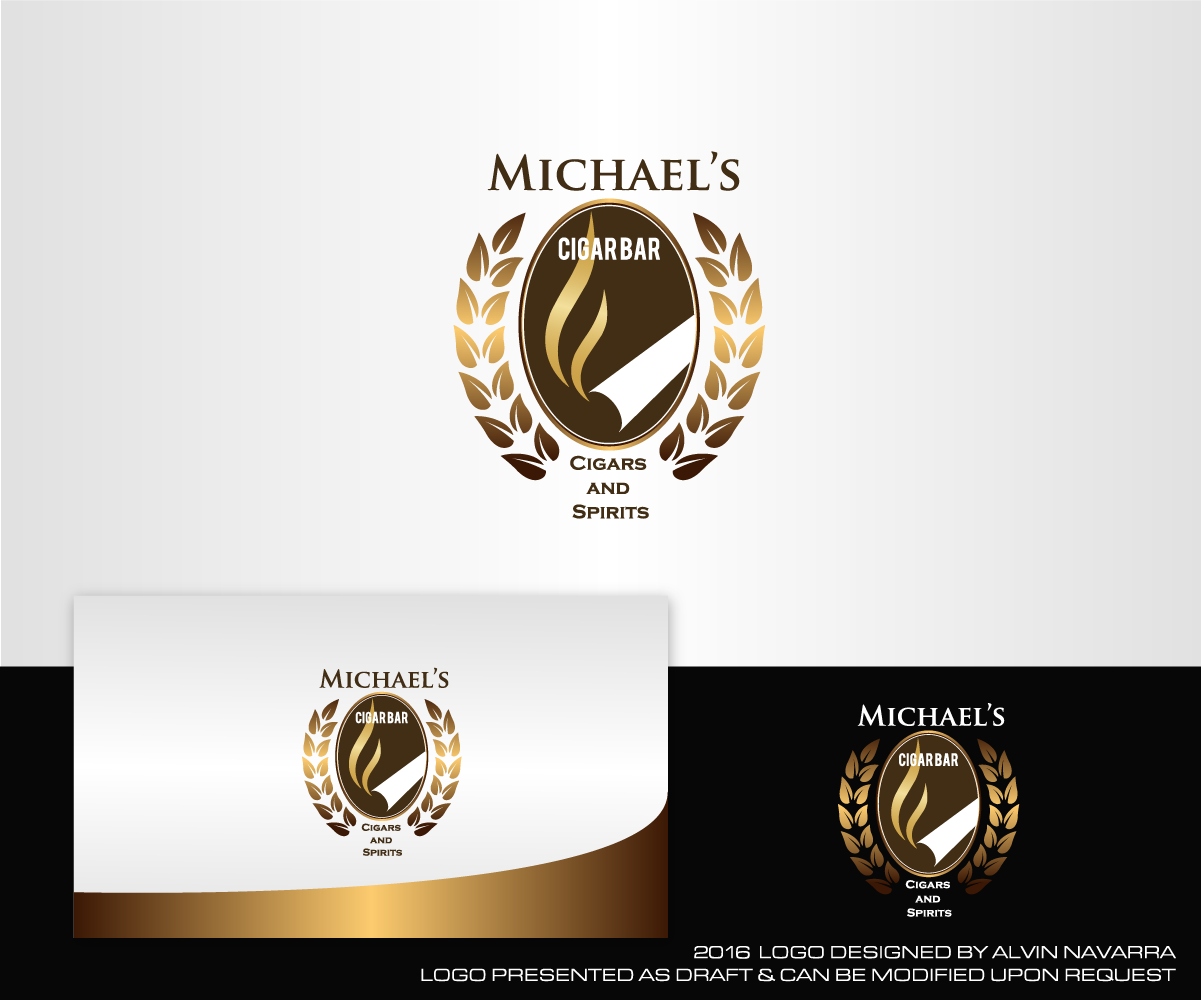 Logo Design by alvinnavarra for Michael's Cigar Bar | Design #11438356