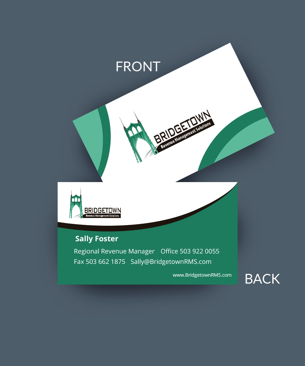 Business Card Design by reynaldobueno for Bridgetown Revenue Management Solutions | Design #11375005