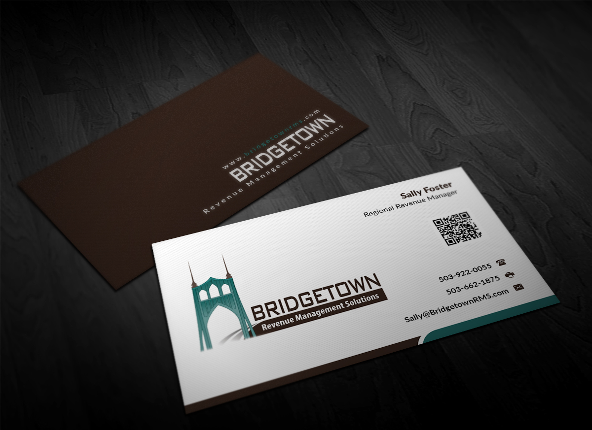 Business Card Design by Pointless Pixels India for Bridgetown Revenue Management Solutions | Design #11363864