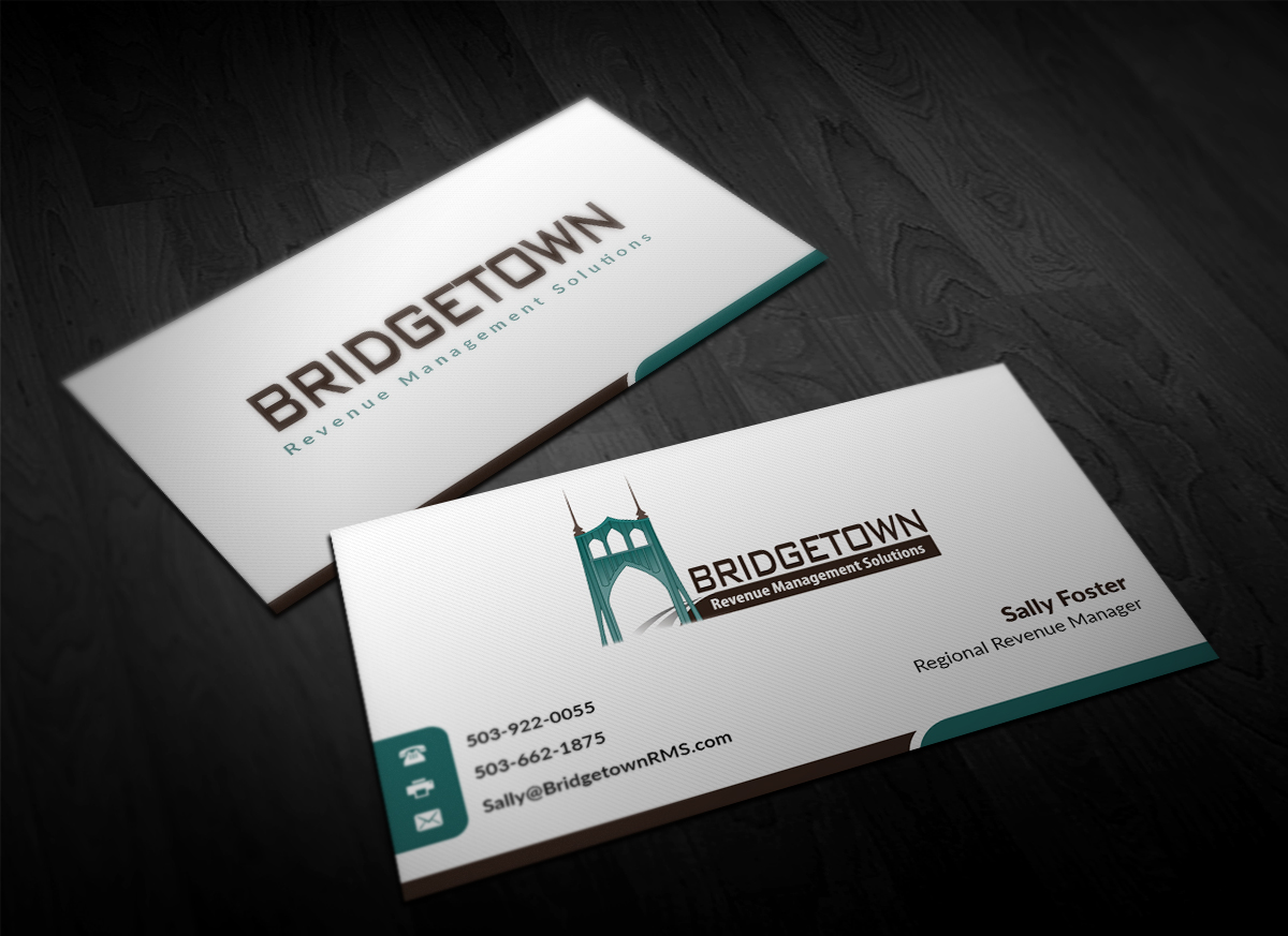 Business Card Design by Pointless Pixels India for Bridgetown Revenue Management Solutions | Design #11363931