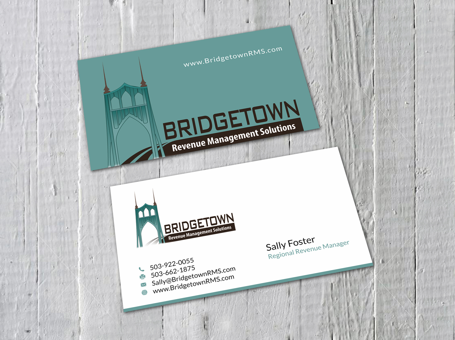Business Card Design by SKYdesign for Bridgetown Revenue Management Solutions | Design #11351633