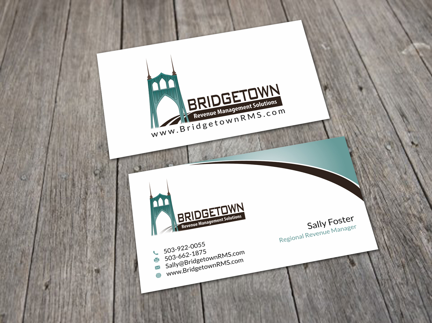 Business Card Design by SKYdesign for Bridgetown Revenue Management Solutions | Design #11361218