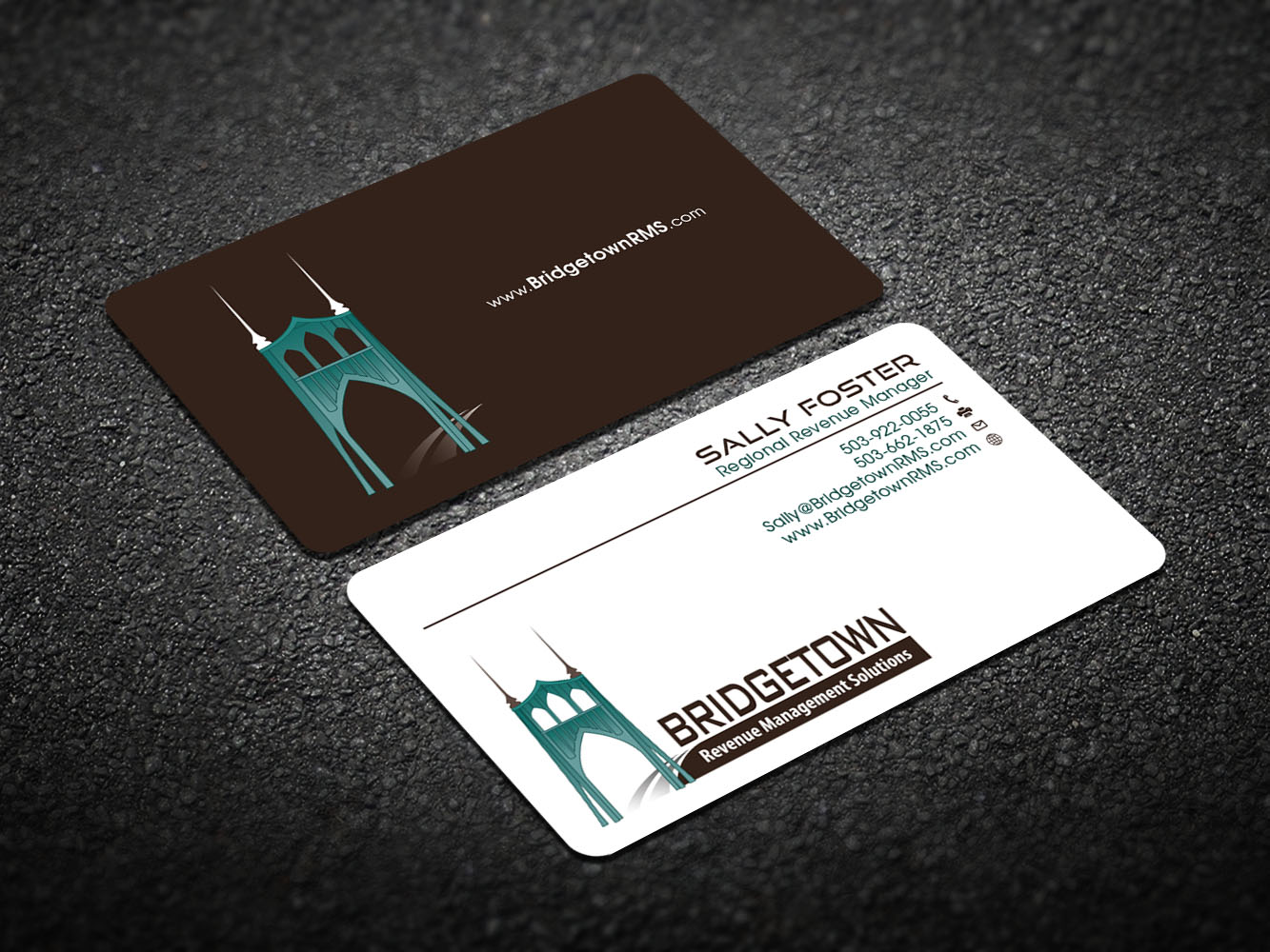 Business Card Design by Verified artistry (Design garden) for Bridgetown Revenue Management Solutions | Design #11374623