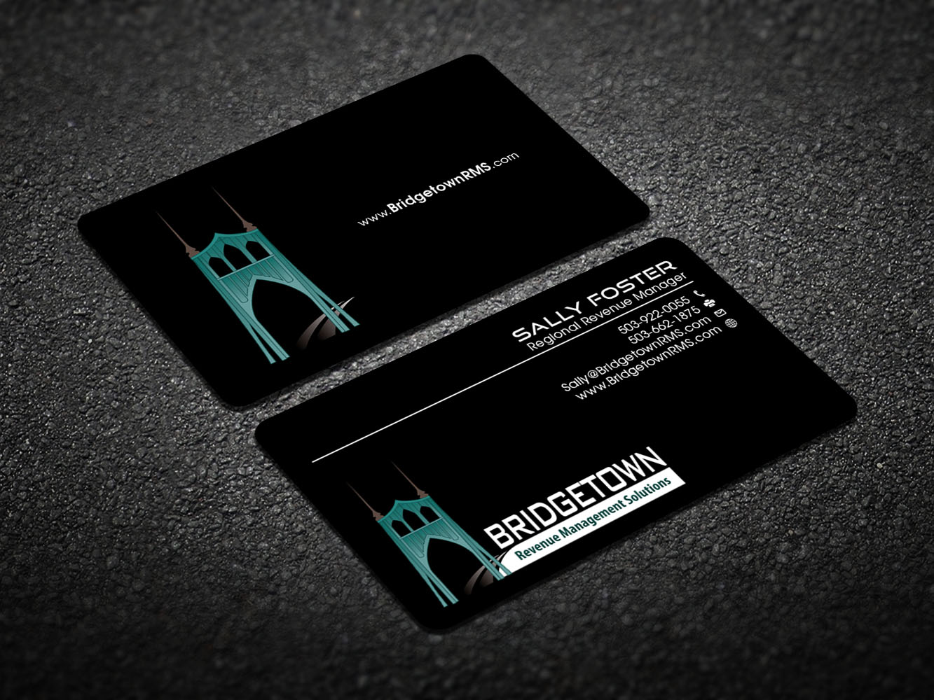 Business Card Design by Verified artistry (Design garden) for Bridgetown Revenue Management Solutions | Design #11374624