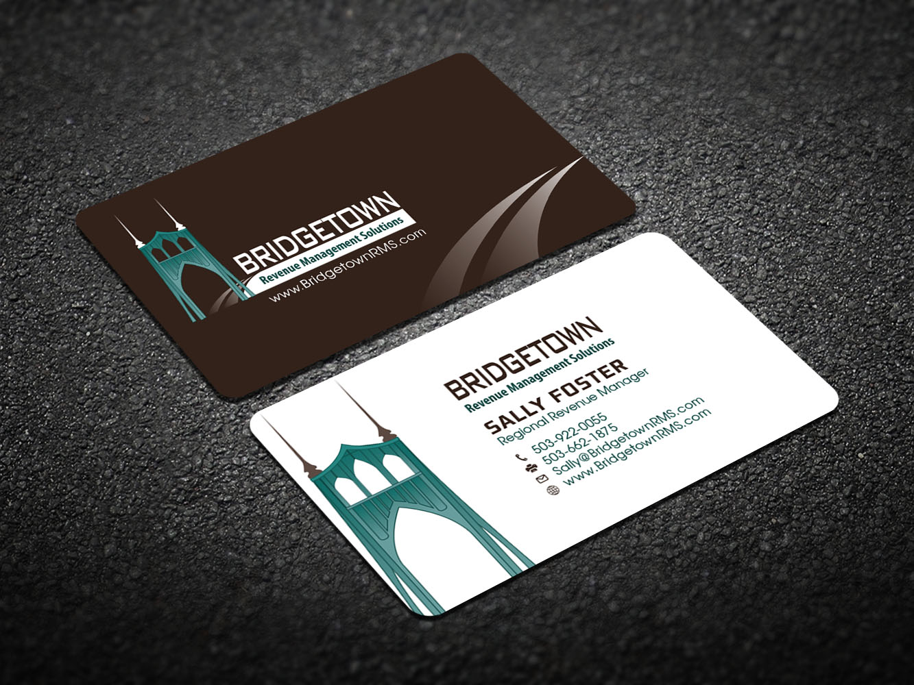 Business Card Design by Verified artistry (Design garden) for Bridgetown Revenue Management Solutions | Design #11374631