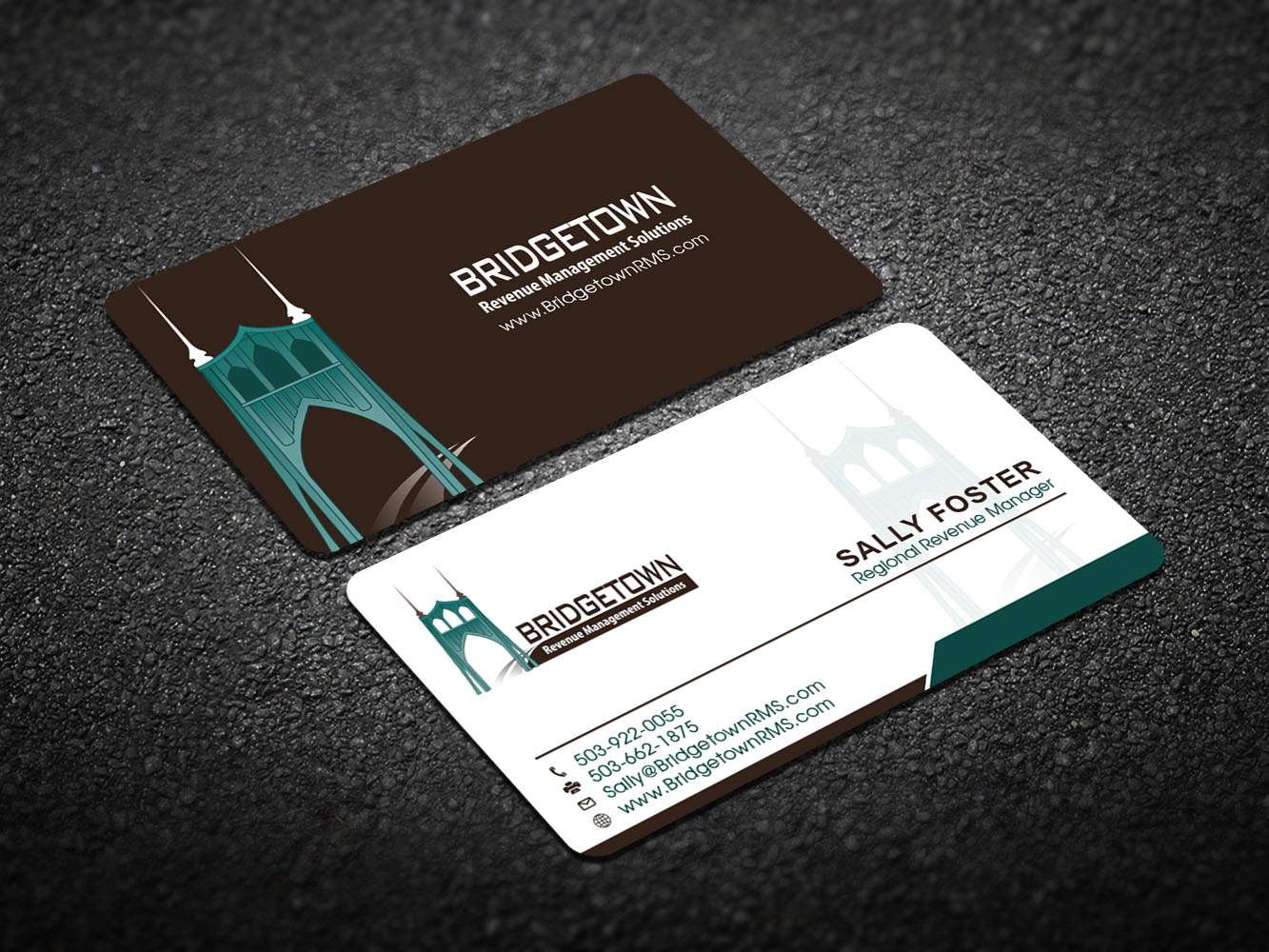Business Card Design by Verified artistry (Design garden) for Bridgetown Revenue Management Solutions | Design #11374635