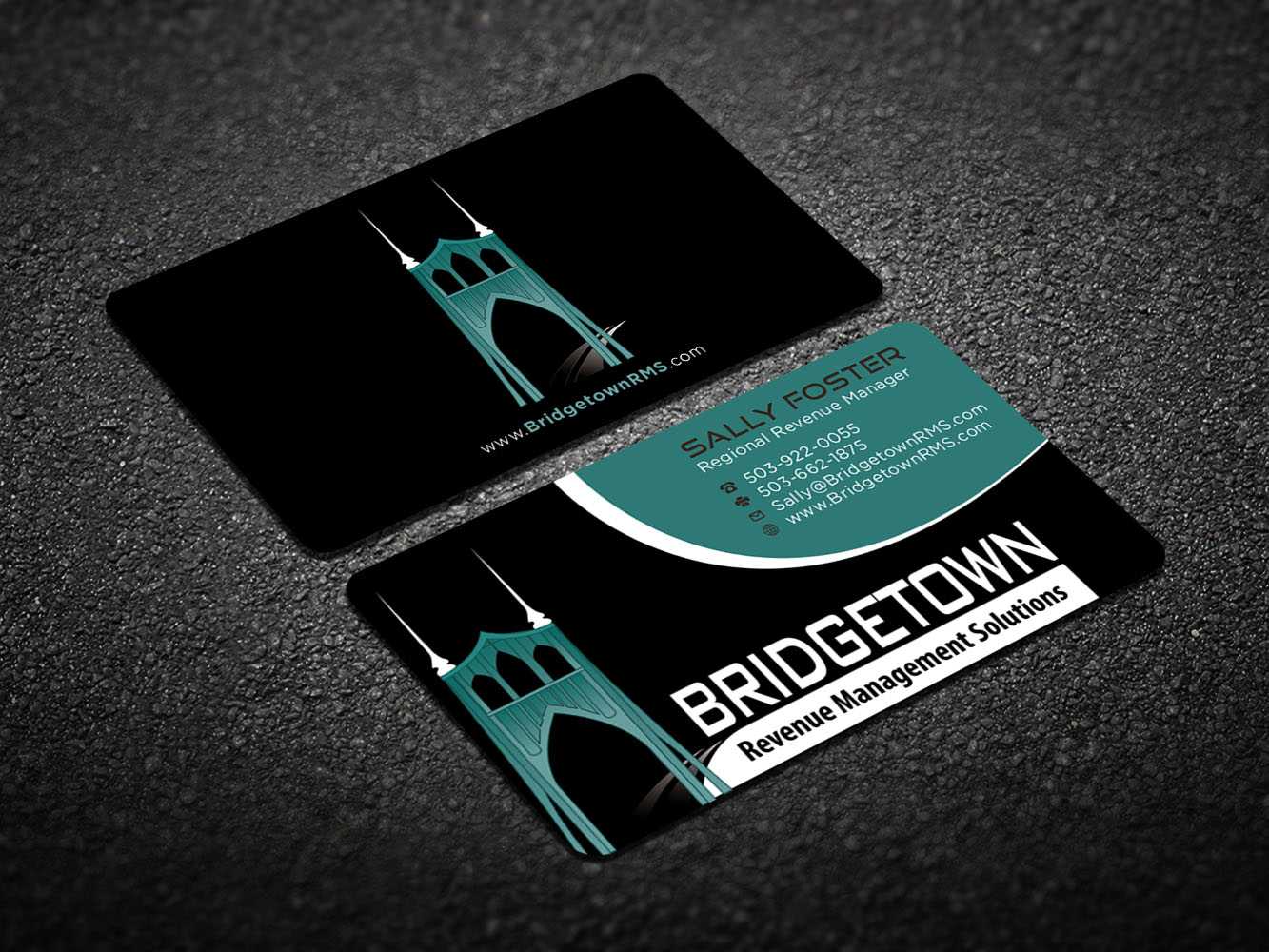 Business Card Design by Verified artistry (Design garden) for Bridgetown Revenue Management Solutions | Design #11374813