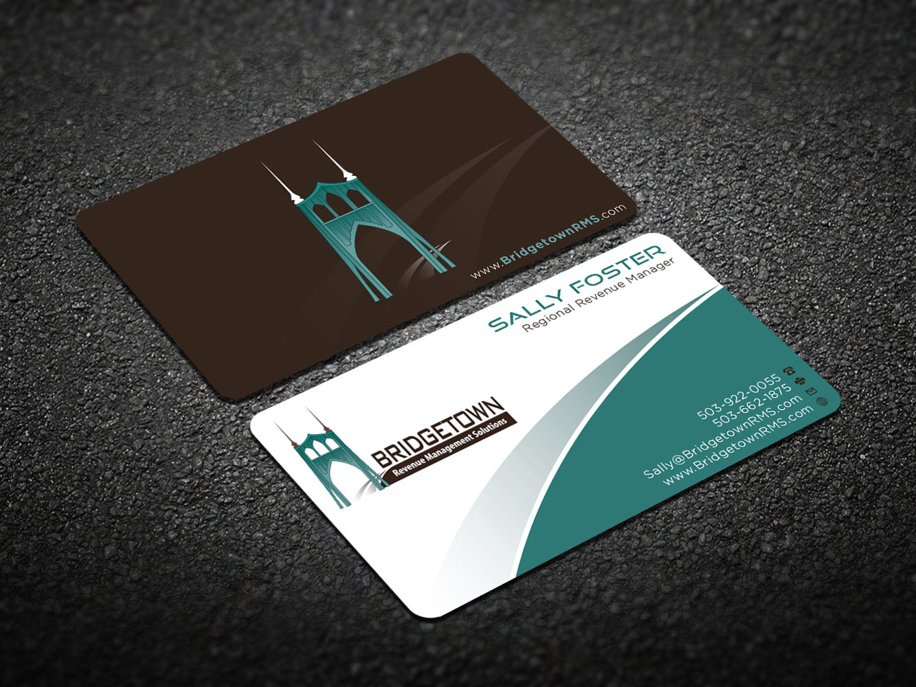 Business Card Design by Verified artistry (Design garden) for Bridgetown Revenue Management Solutions | Design #11374825