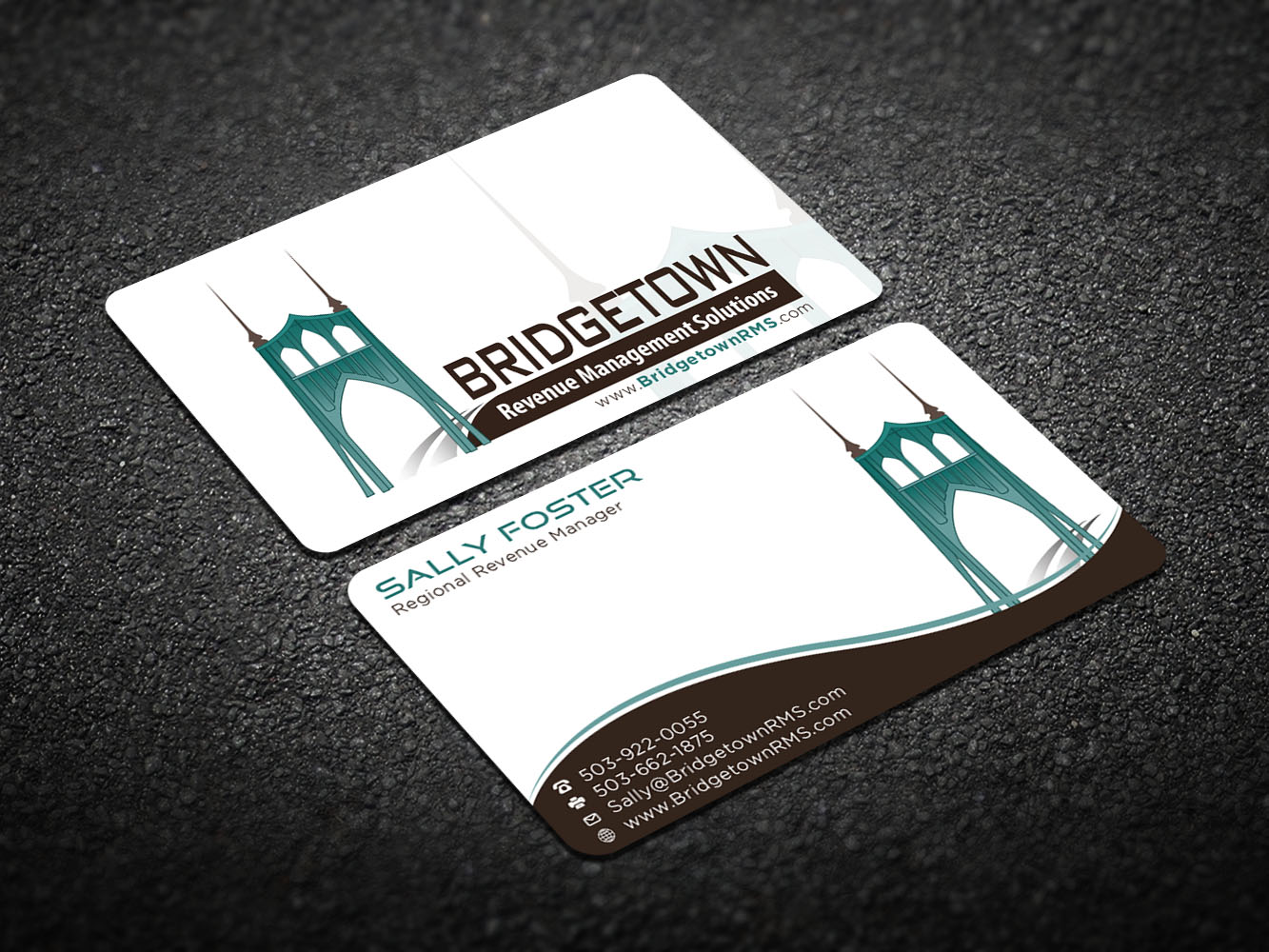 Business Card Design by Verified artistry (Design garden) for Bridgetown Revenue Management Solutions | Design #11374830