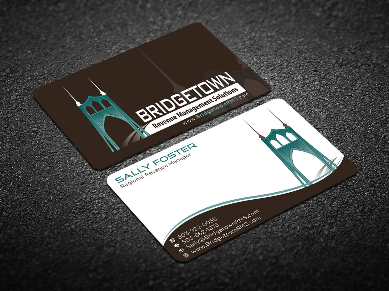 Business Card Design by Verified artistry (Design garden) for Bridgetown Revenue Management Solutions | Design #11374831