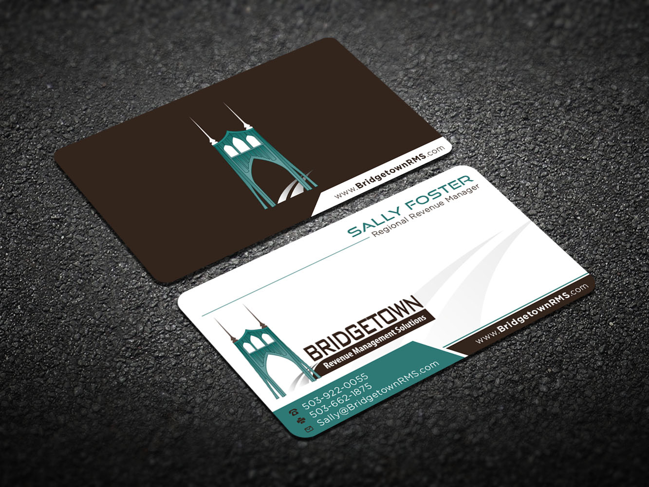 Business Card Design by Verified artistry (Design garden) for Bridgetown Revenue Management Solutions | Design #11374834