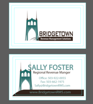 Visitenkarten-Design von jennifer2012 für Bridgetown Revenue Management Solutions | Design #11418472