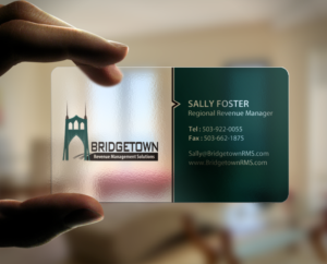 Business Card Design by chandrayaan.creative for Bridgetown Revenue Management Solutions | Design: #11365298