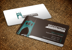 Business Card Design by chandrayaan.creative for Bridgetown Revenue Management Solutions | Design: #11365301