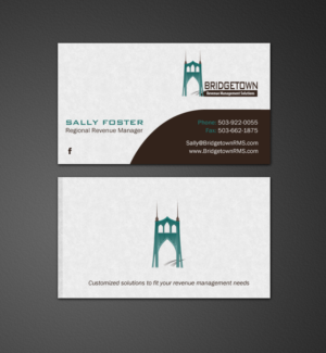 Visitenkarten-Design von chandrayaan.creative für Bridgetown Revenue Management Solutions | Design #11378014