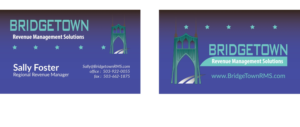 Business Card Design by Melanie for Bridgetown Revenue Management Solutions | Design: #11425076