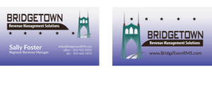 Business Card Design by Melanie for Bridgetown Revenue Management Solutions | Design: #11425077