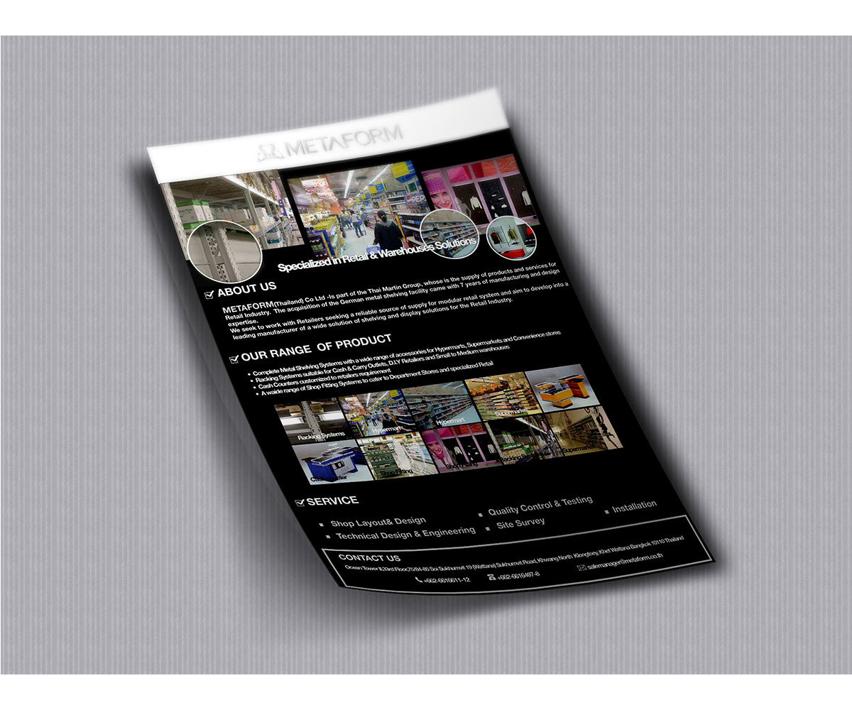 Diseño de Flyer por designemmi para Thai Martin Group | Diseño #11401385